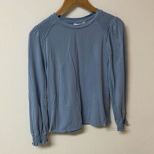 LC Lauren Conrad Soft Blue Top women’s M